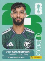SALEH ABU AL-SHAMAT 2026 Panini FIFA World Cup Stickers