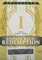 Artifacts Rookie Relic Redemption I Gold Jersey  GAVIN McKENNA