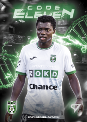 EMMANUEL AYAOSI 2024-25 SportZoo Chance Liga Série 2 Code Eleven