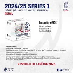 2024-25 LC Český Hokej Series 1 Retail Hockey Box