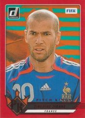 ZINEDINE ZIDANE 2024-25 Donruss Pitch Kings RED karticka