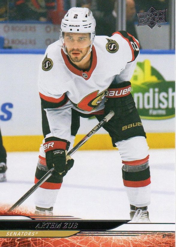 ARTEM ZUB 2024-25 UD Series 2 Hockey