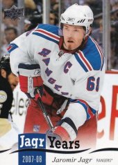 JAROMÍR JÁGR 18-19 UD Ser. 1 YEARS - JJ17