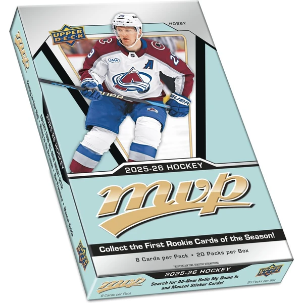 2025-26 Upper Deck MVP Hockey Hobby Box