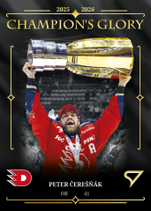 PETER ČEREŠŇÁK SportZoo ELH 2025/26 Play Off Champions Glory