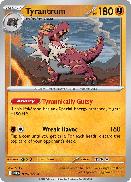 Tyrantrum 045/088 Perfect Order