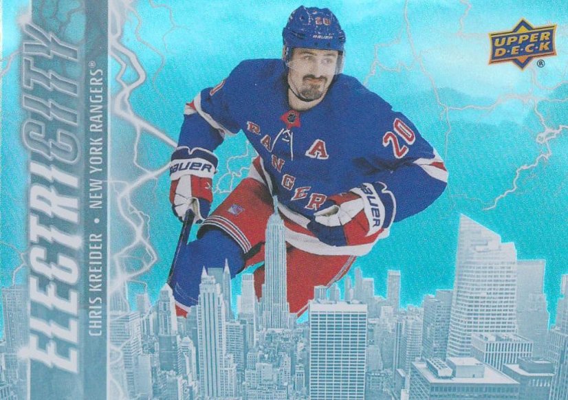 CHRIS KREIDER 24-25 UD Hockey Série2 Eletric