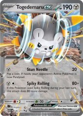 Togedemaru ex 149/217 Ascended Heroes