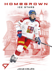 JAKUB KREJČÍK 2026 Hokejové Česko SportZoo HOMEGROWN ICE STARS