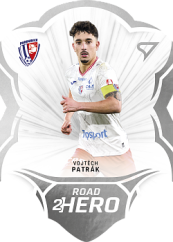 VOJTĚCH PATRÁK 2024-25 SportZoo Chance Liga Série 2 Road 2 Hero