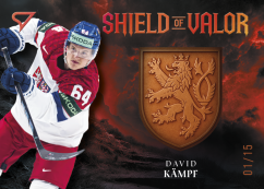 DAVID KAMPF  2026 Hokejové Česko SportZoo SHIELD OF VALOR  Bronze Cooper 08/15