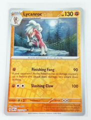 Lycanroc 117/197 Obsidian Flames