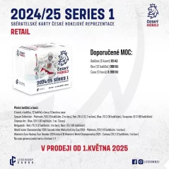 2024-25 LC Český Hokej Series 1 Retail Hockey Box