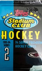 1993-94 Topps Stadium Club S2 balíček | Hokejové karty