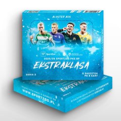 Blaster box - fotbalové kartičky SportZoo PKO BP Ekstraklasa 2025/26 - 2. série