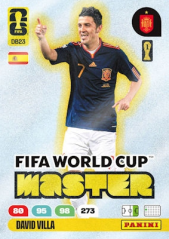 DAVID VILLA 2026 Panini Adrenalyn XL FIFA World Cup MASTER