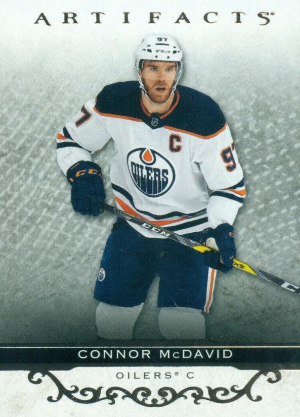 CONNOR MCDAVID 2021-22 Upper Deck Artifacts Rose Gold