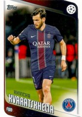 KHVICHA KVARATSKHELIA 2025-26 Topps UEFA Club Competitions