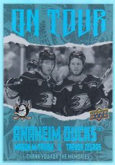MASON MCTAVISH / TREVOR ZEGRAS 2024-25 Upper Deck - On Tour
