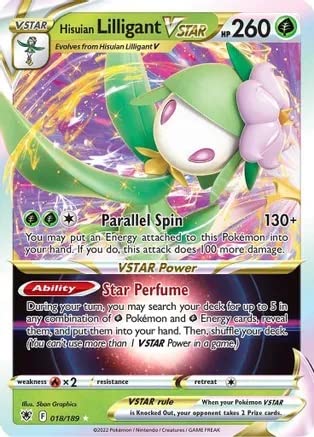 Hisuian Lilligant Vstar 018/189 Astral Radiance