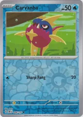 Carvanha 046/197 Obsidian Flames