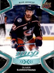 OLIVER BJORKSTRAND 2021-22 Upper Deck MVP