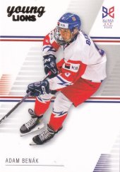 Adam Benák 2023-24 Legendary Cards Hlinka Gretzky Cup Young Lions