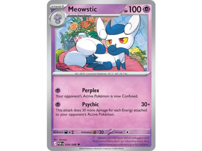 Meowstic 034/088 Perfect Order