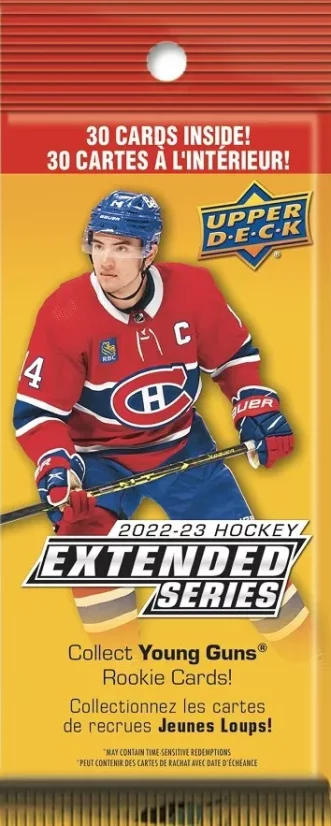 2022-23 Upper Deck Extended Series Hockey FAT Balíček 2022-23 Upper Deck Extended Series Hockey FAT Balíček