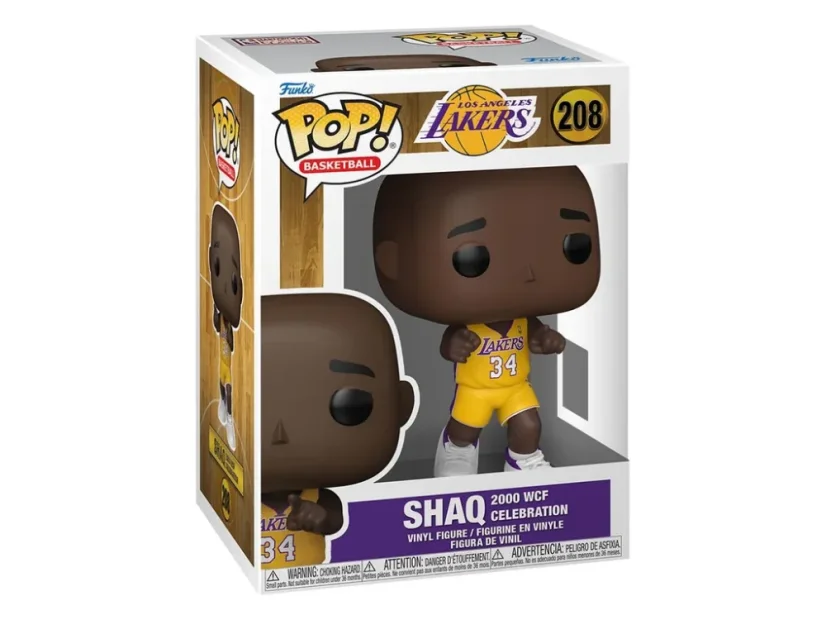 Funko Pop! NBA Legends – Los Angeles Lakers: Shaquille O'Neal 2000 WCF Celebration #208