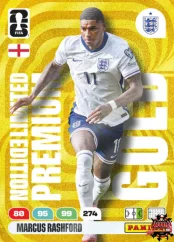 MARCUS RASHFORD 2026 Panini FIFA World Cup LIMITED EDITION PREMIUM GOLD