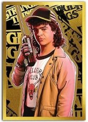 Stranger Things karta – LIMITED GOLD Dustin