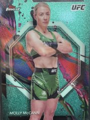 MOLLY McCANN 2024 Topps Finest UFC Aqua Glitter