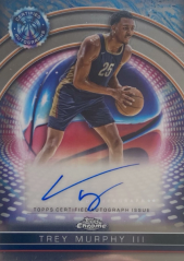 TREY MURPHY III 2024-25 Topps Chrome Certified Autographs