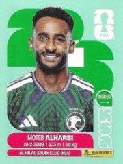 MOTEB AL-HARBI 2026 Panini FIFA World Cup Stickers