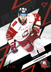 PETR FRIDRICH SportZoo ELH 2025/26 Play Off Moment Ruby Red 09/25