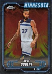 RUDY GOBERT 2024-25 Topps Chrome