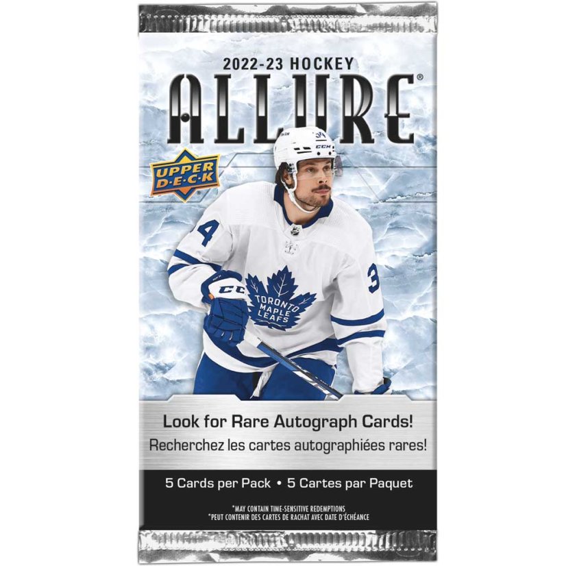 2022-23 Upper Deck Allure Blaster Balíček 2022-23 Upper Deck Allure Blaster Balíček