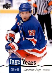 JAROMÍR JÁGR 18-19 UD Ser. 1 YEARS - JJ15