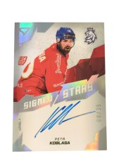 PETR KOBLASA 2025 SportZoo Hokejové Česko Signed Stars 08/35