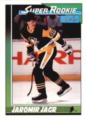 JAROMÍR JÁGR O-Pee-Chee 1991-92 Super Rookie