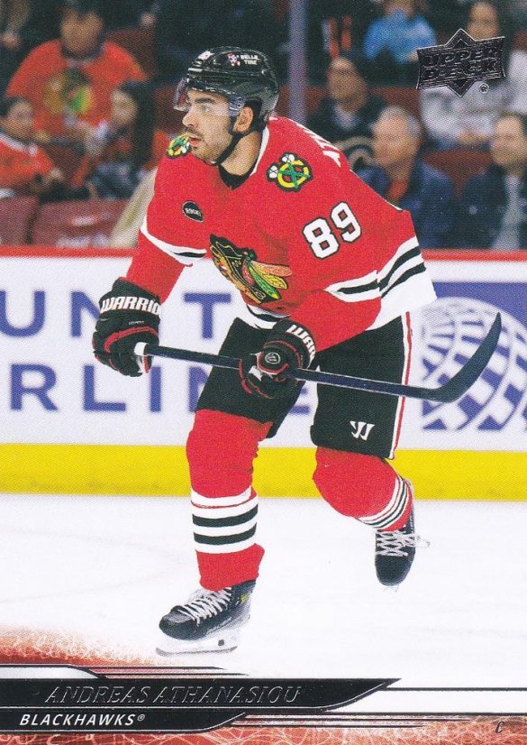 ANDREAS ATHANASIOU 2024-25 UD Series 2 Hockey