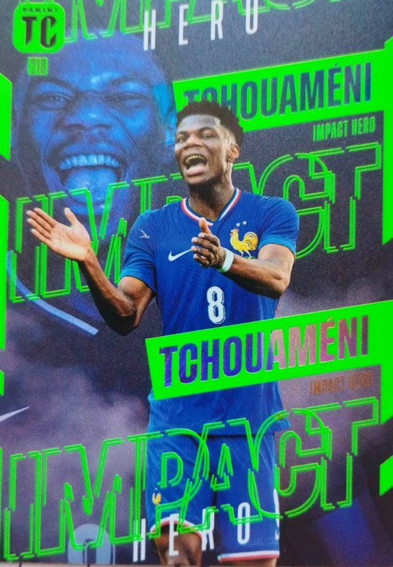 Aurélien Tchouaméni 2025 Panini Top Class Impact Hero