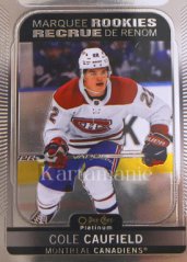 COLE COUFIELD 21-22 O-PEE-CHEE Platinum-MARQUEE ROOKIE