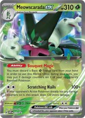 Meowscarada ex 033 Black Star Promo