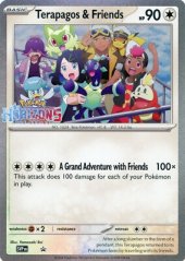 Pokémon Jumbo karta Terapagos & Friends SV Promo – velká promo karta Pokémon TCG s legendárním Pokémonem Terapagos a přáteli