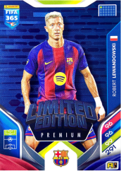 ROBERT LEWANDOWSKI 2026 Adrenalyn XL LIMITED EDITION BLUE