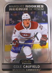COLE COUFIELD 21-22 O-PEE-CHEE Platinum-MARQUEE ROOKIE