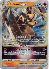Pokémon Jumbo karta Kleavor VSTAR – velká sběratelská karta Pokémon TCG s Pokémonem Kleavor