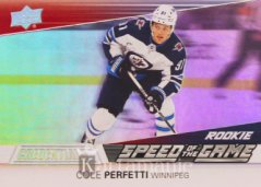 COLE PERFETTI 21-22 UD CREDENTIALS-Speed of Game RED